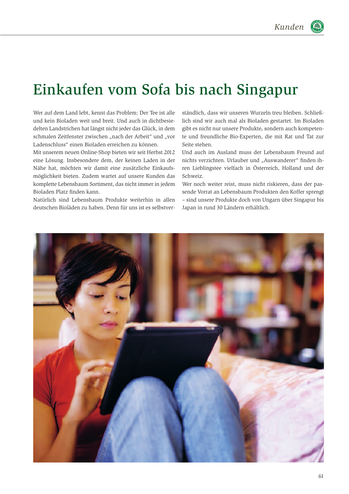 Vorschau Nachhaltigkeitsbericht 2013 Seite 65