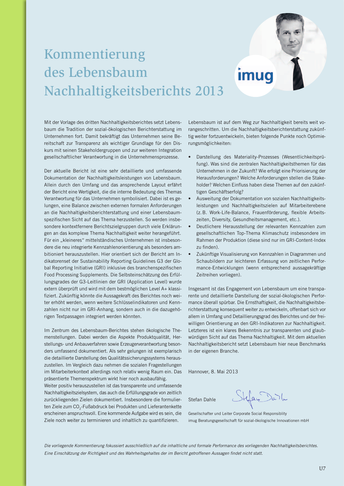Vorschau Nachhaltigkeitsbericht 2013 Seite 169