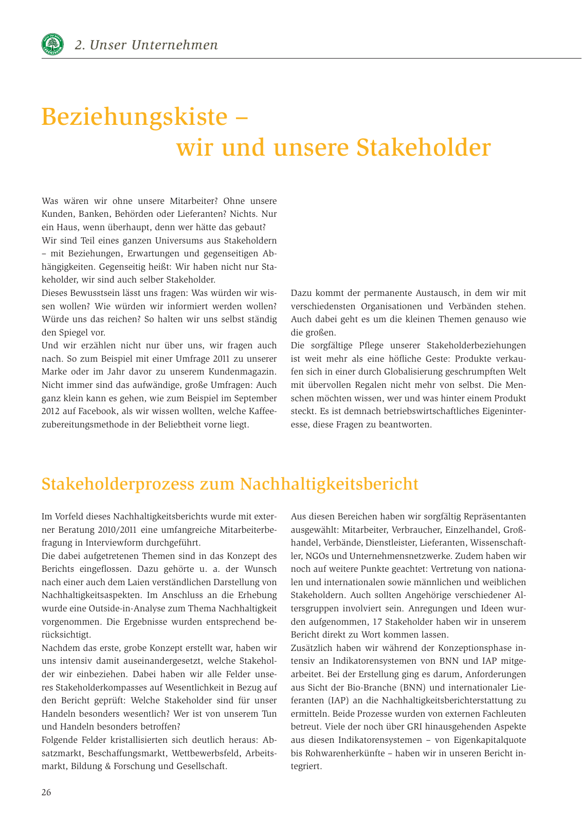 Vorschau Nachhaltigkeitsbericht 2013 Seite 30