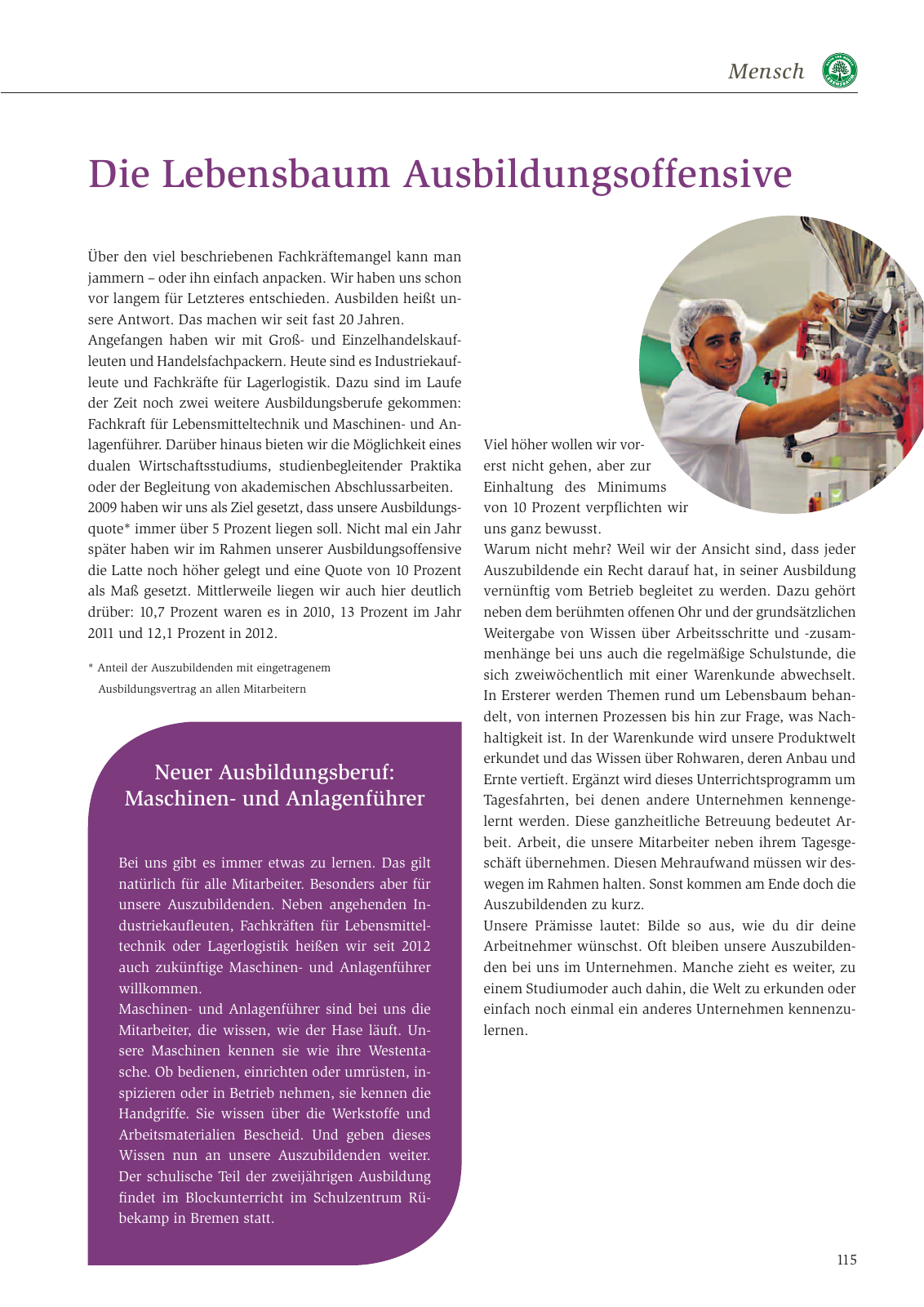 Vorschau Nachhaltigkeitsbericht 2013 Seite 119