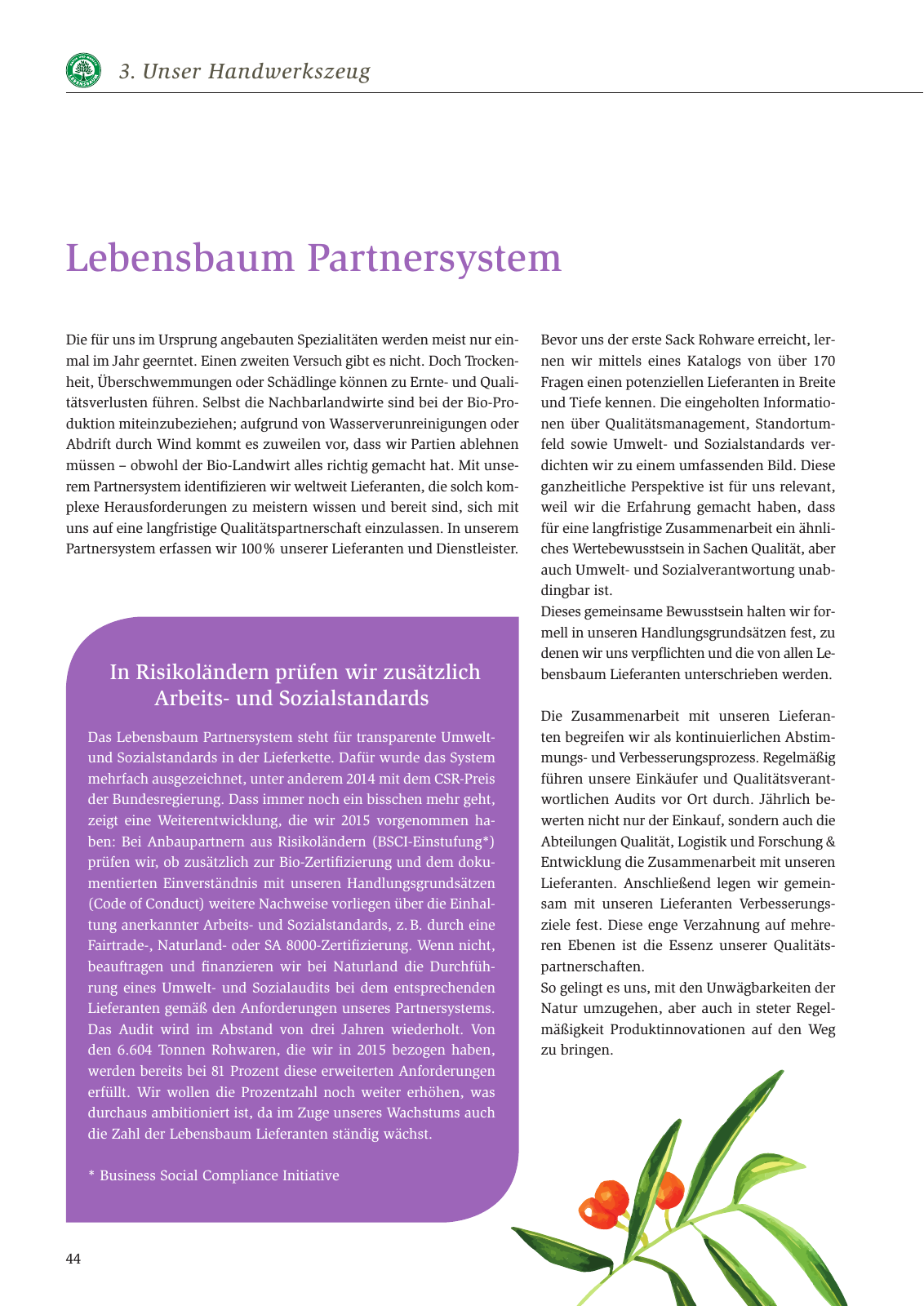 Vorschau Nachhaltigkeitsbericht 2016 Seite 48