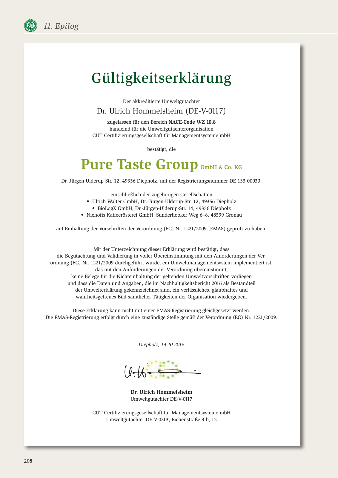 Vorschau Nachhaltigkeitsbericht 2016 Seite 214