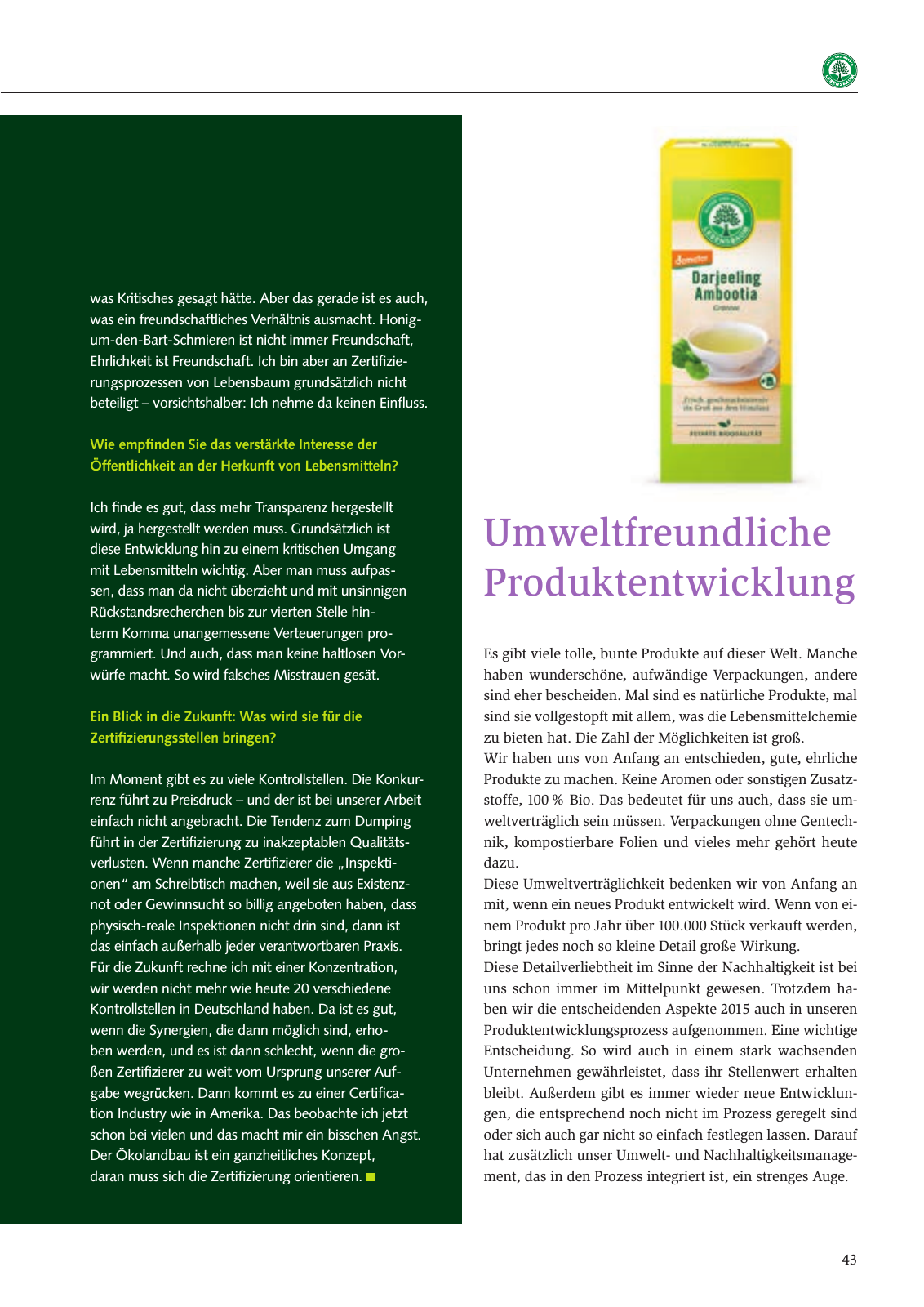 Vorschau Nachhaltigkeitsbericht 2016 Seite 47