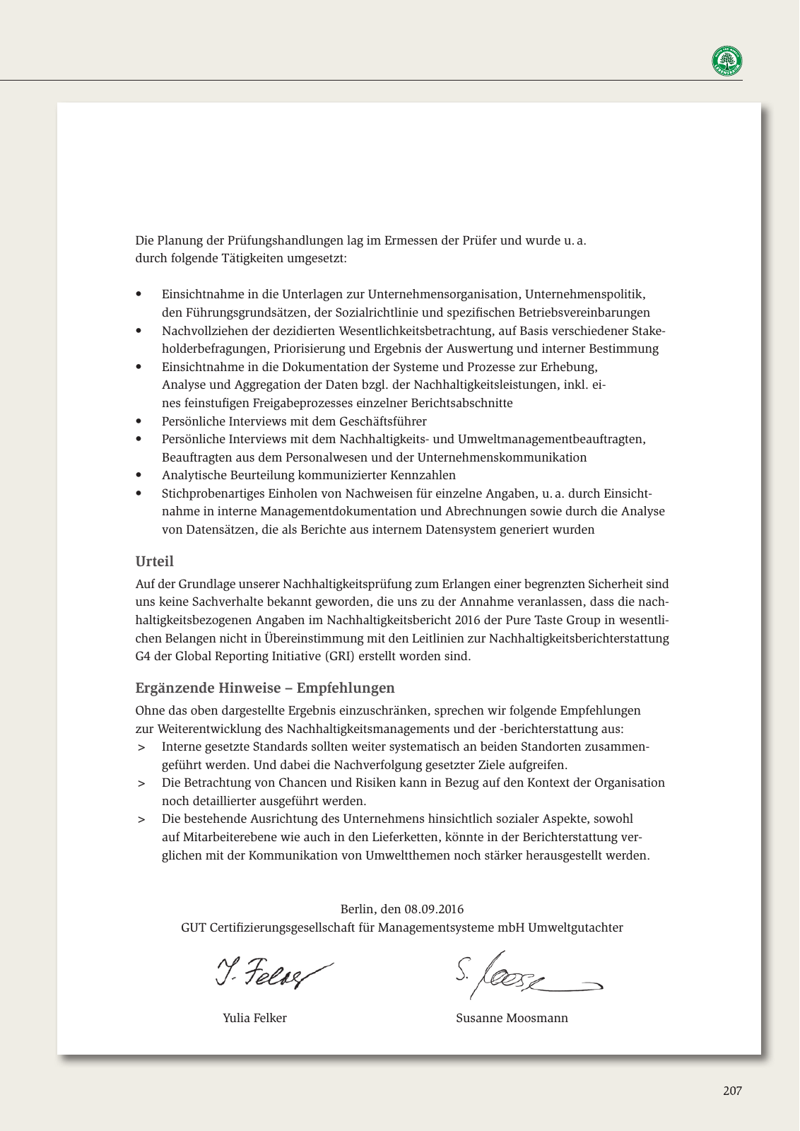 Vorschau Nachhaltigkeitsbericht 2016 Seite 213