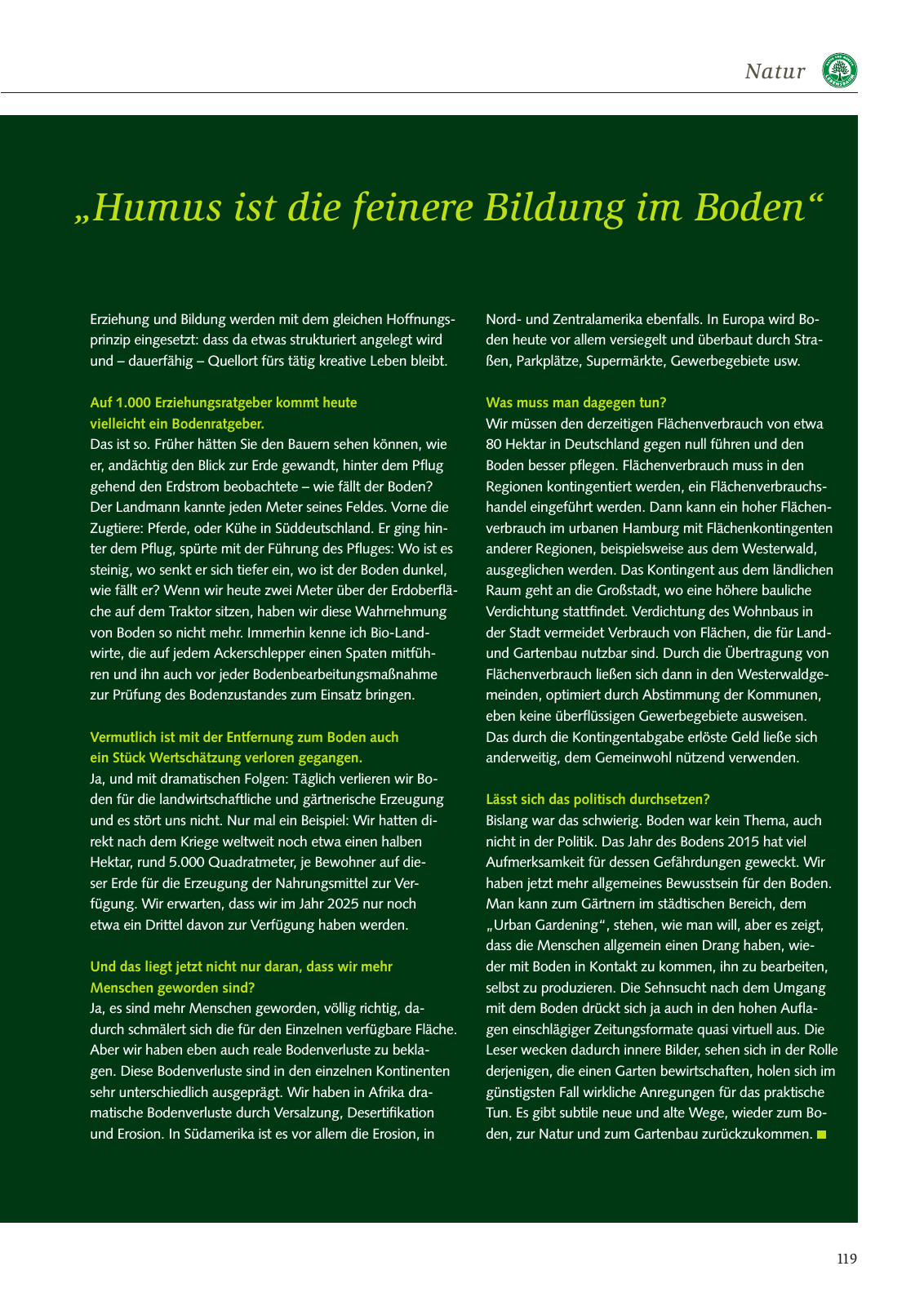 Vorschau Nachhaltigkeitsbericht 2016 Seite 125