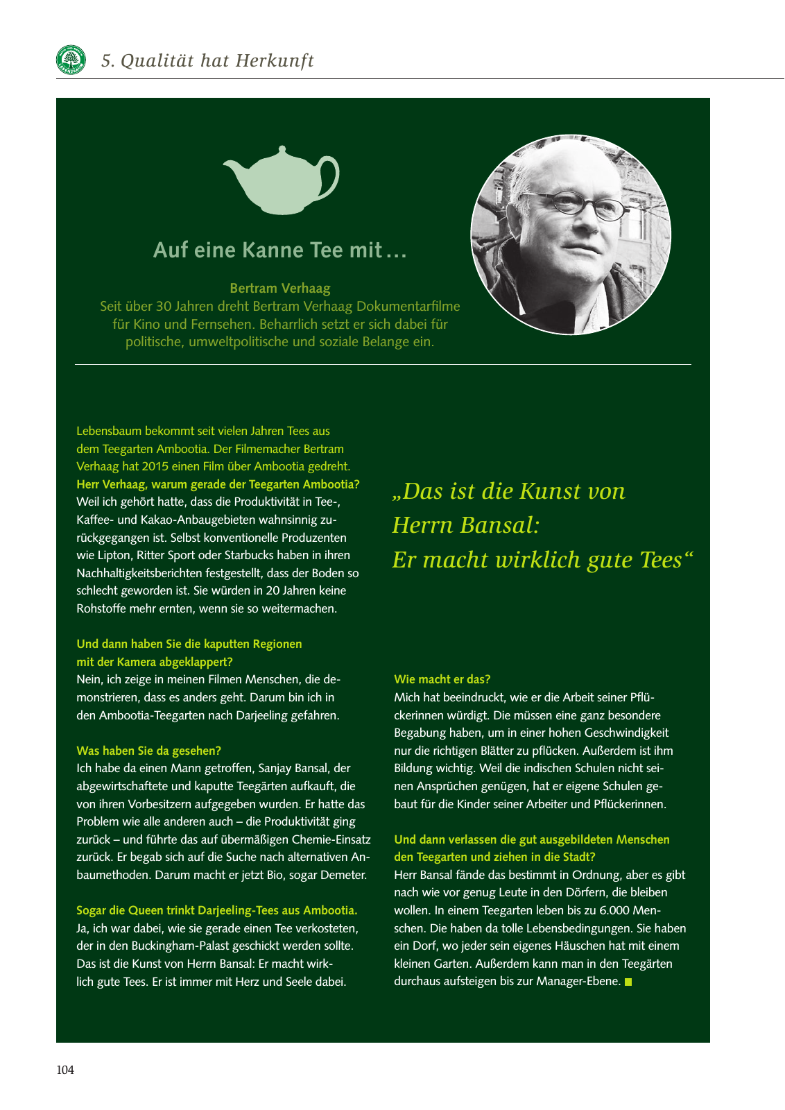 Vorschau Nachhaltigkeitsbericht 2016 Seite 110