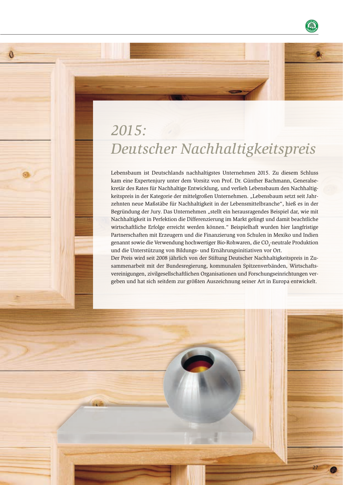 Vorschau Nachhaltigkeitsbericht 2016 Seite 31